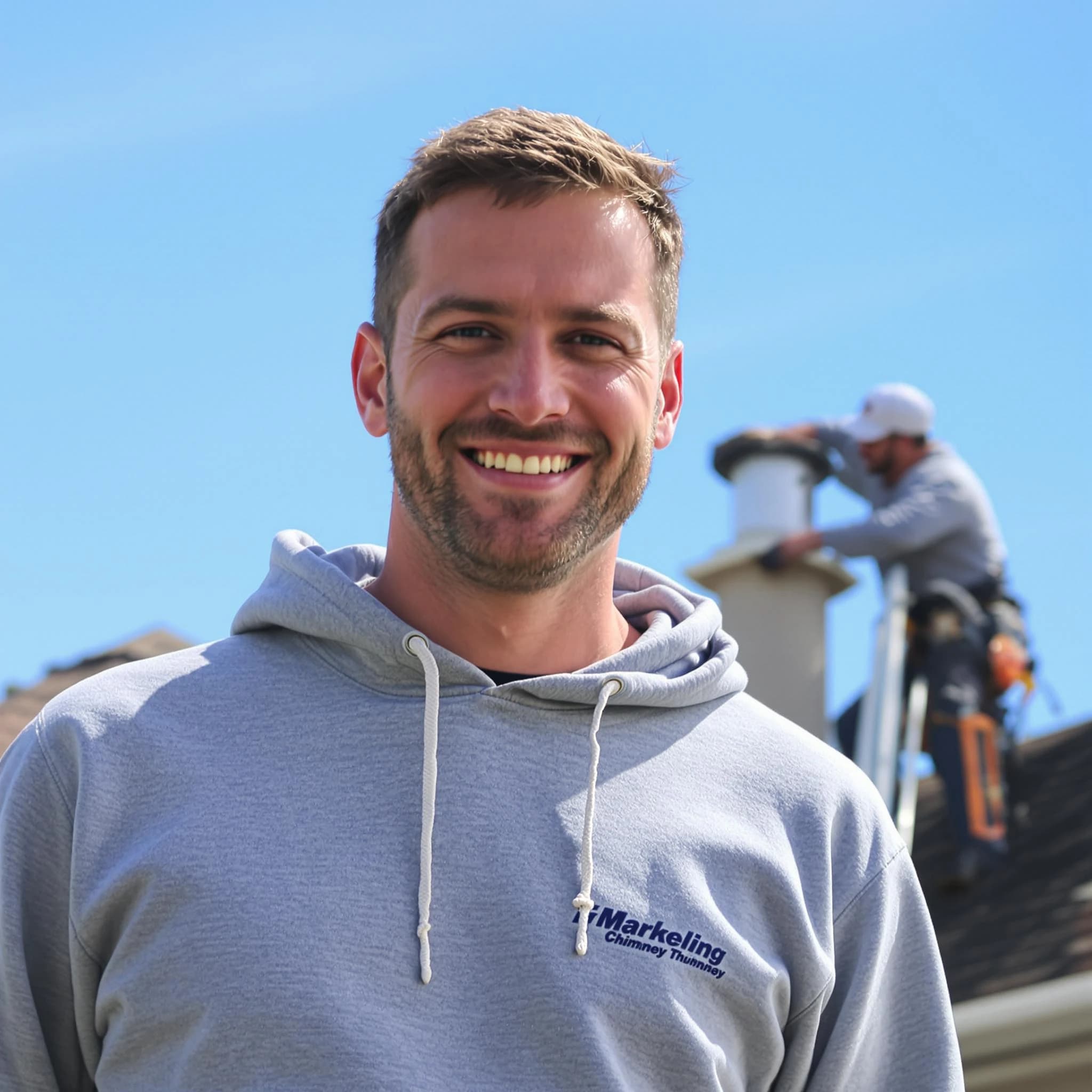 The Farr West Chimney Sweep team.