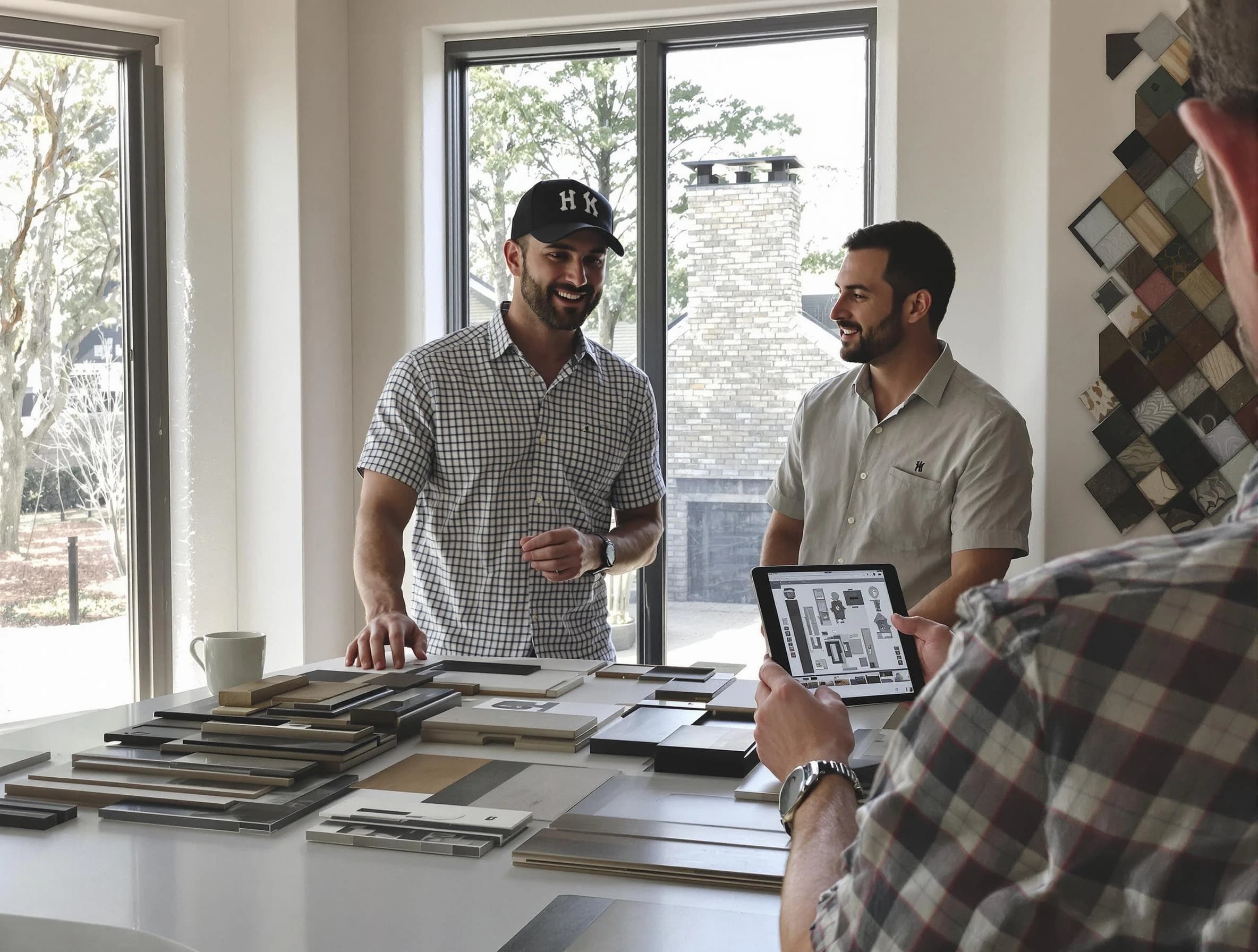 Farr West Chimney Sweep remodeling a chimney and fireplace in Farr West, UT