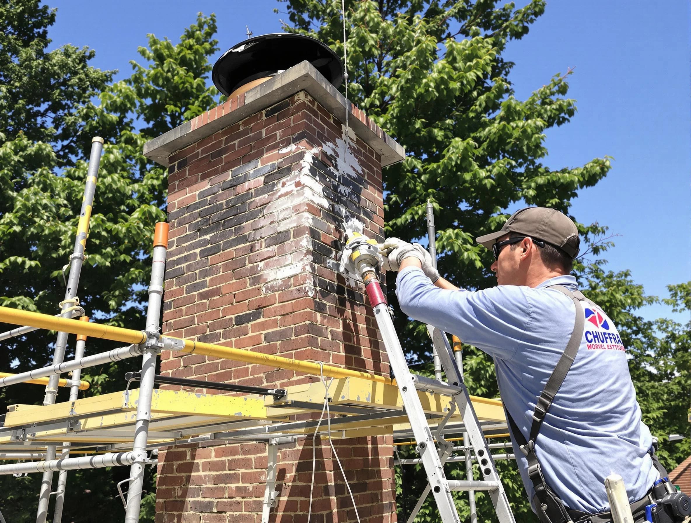 Structural chimney repair by Farr West Chimney Sweep in Farr West, UT