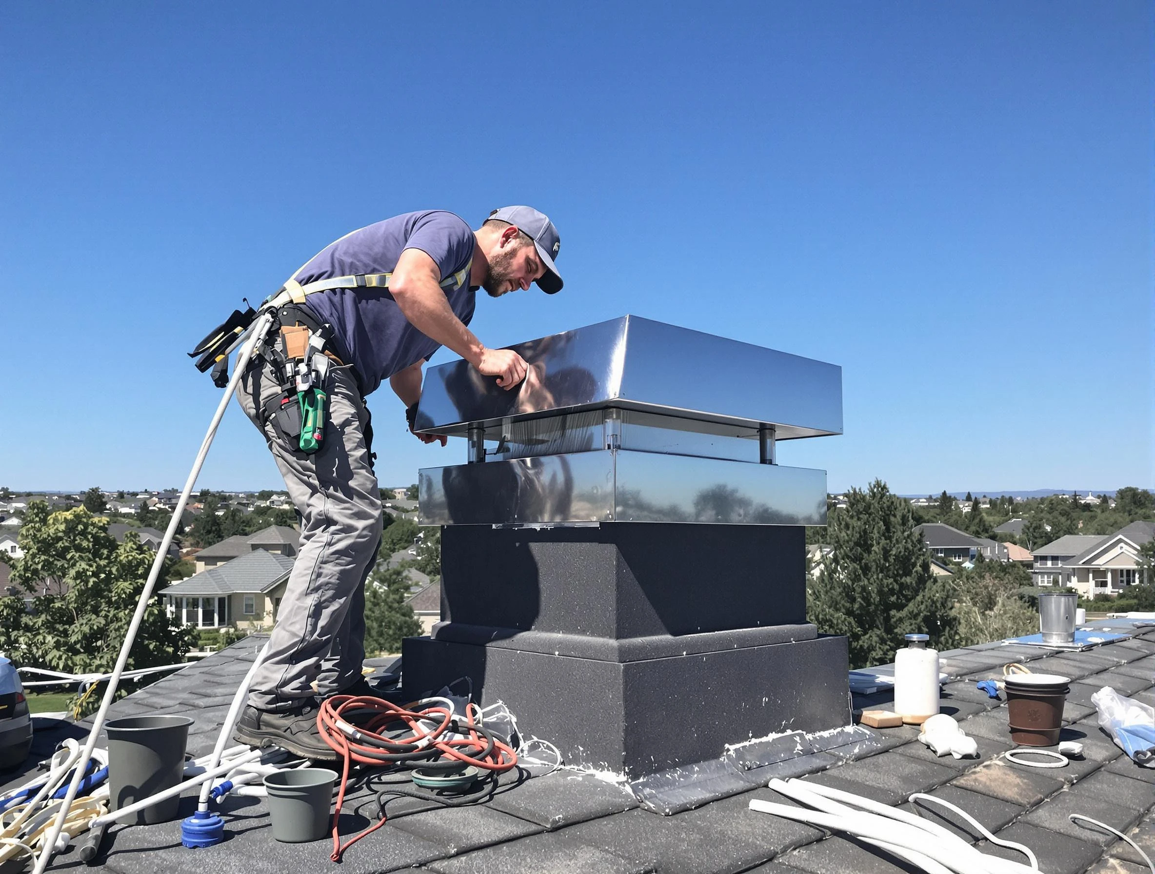 Chimney Cap Services in Farr West
