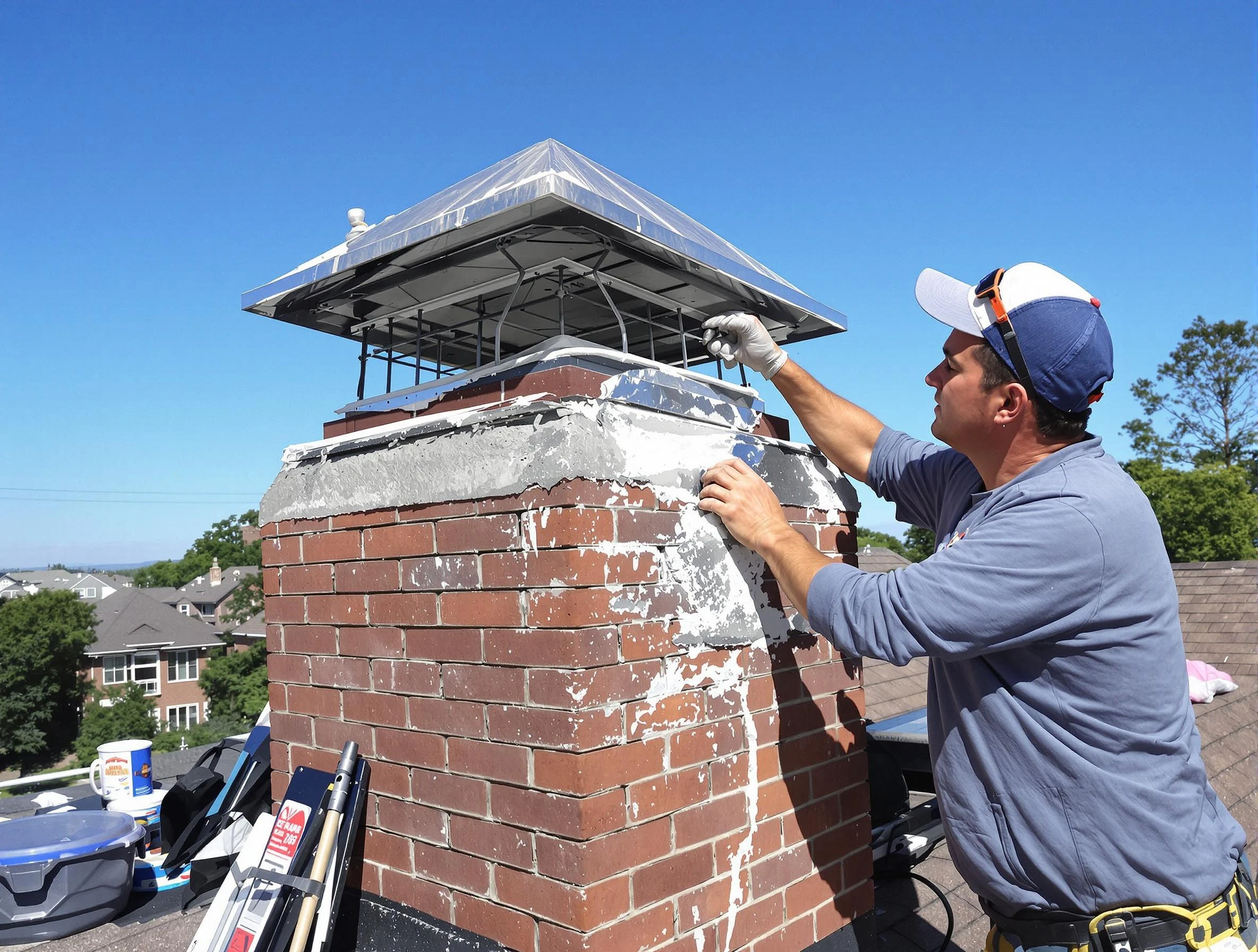 Chimney Crown Services in Farr West